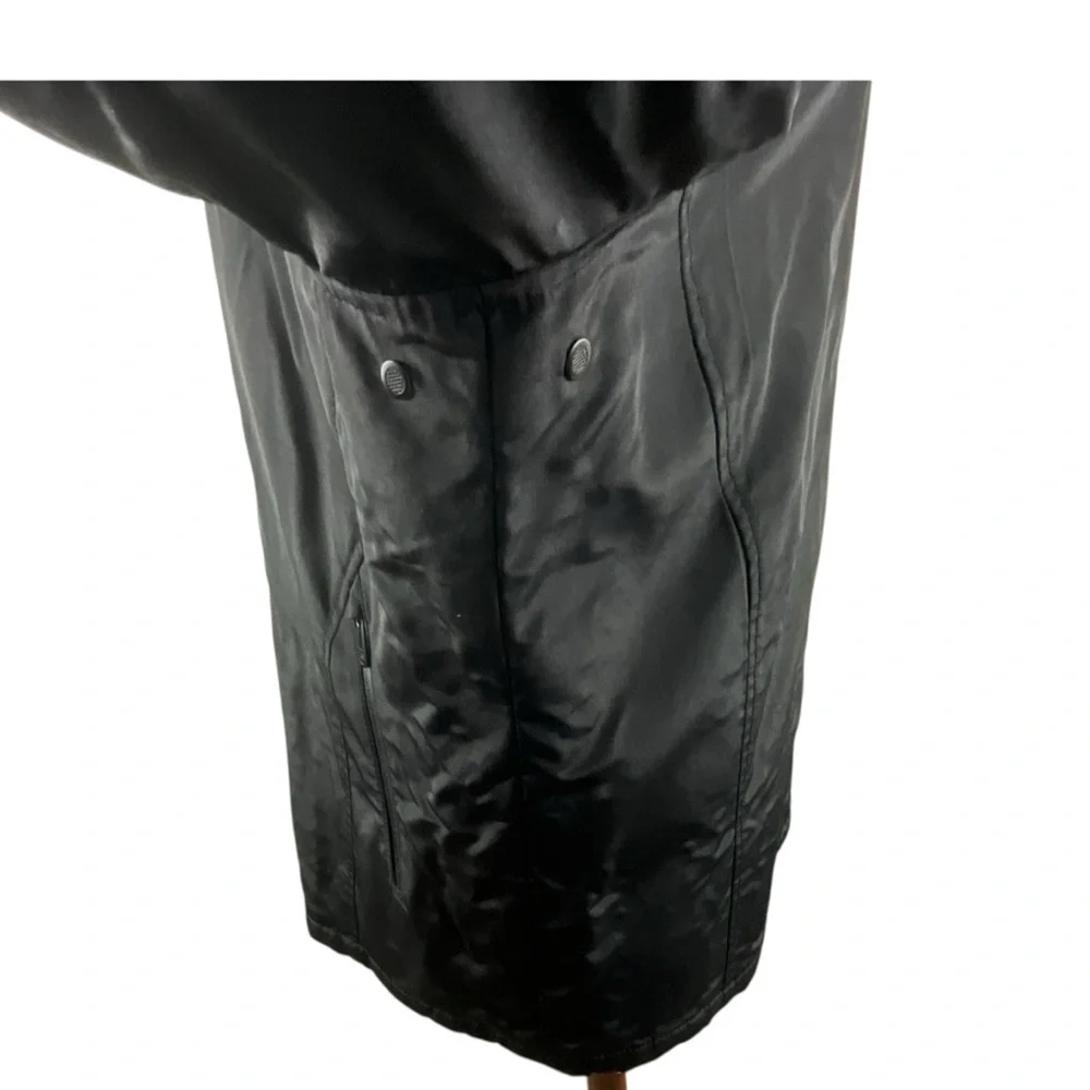 TUMI T TECH‎ Commuter Waterproof Hooded Men Plus Size Two Layer  Black Coat